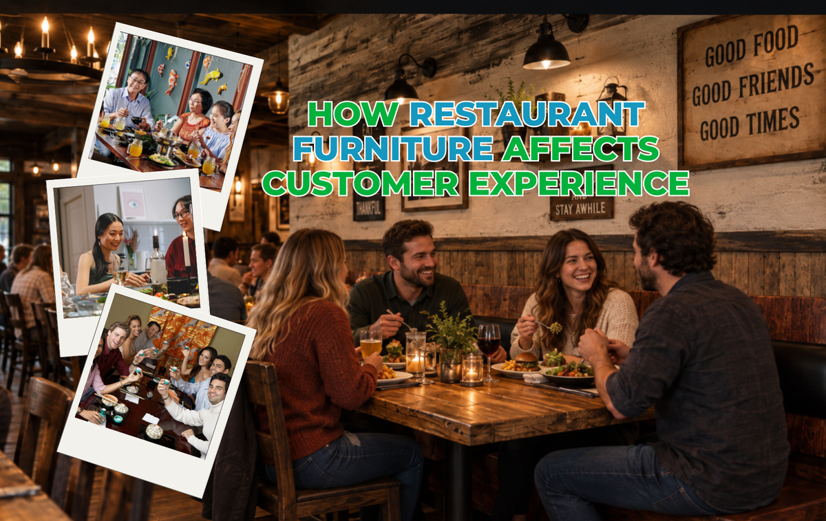 How Restaurant Furniture Affects Customer Experience