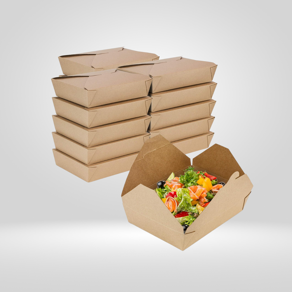 Brown Kraft Paper Take-out Box