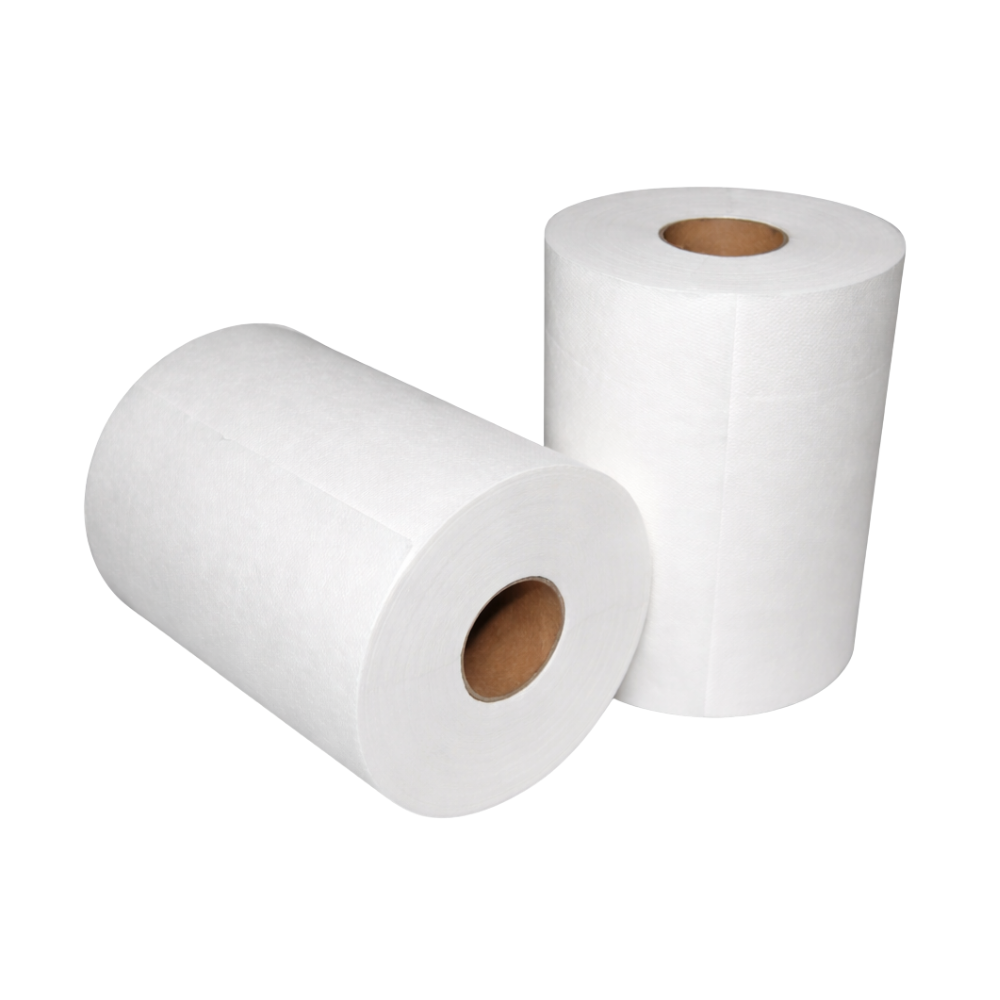 8"W Premium White TAD Hardwound Roll Towels (1-Ply) [Sold per Pallet]