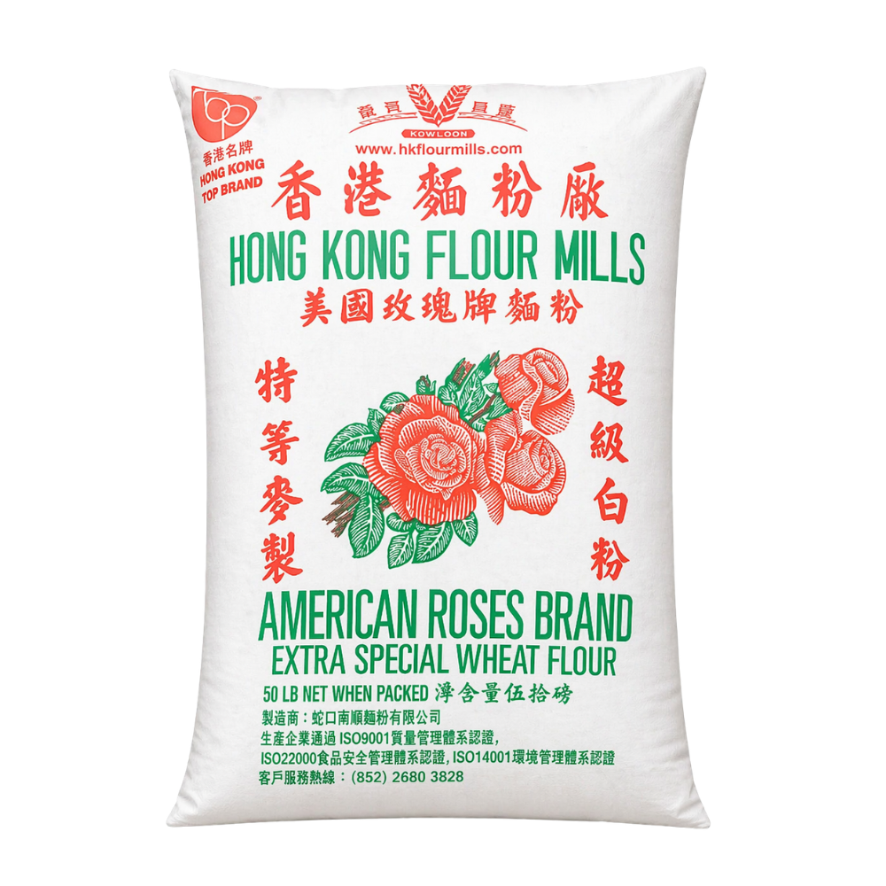 American Rose Wheat Flour (50lb/sack)