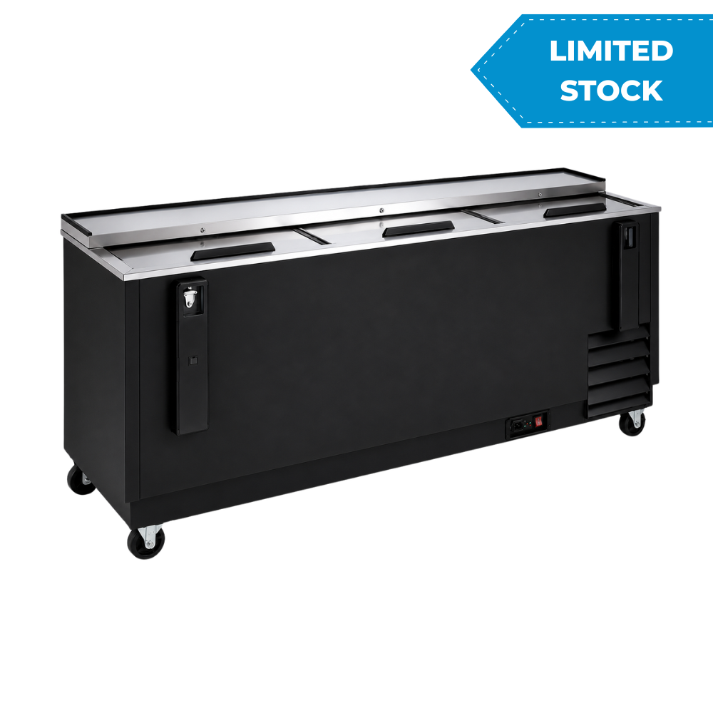 BK Resources 95" Horizontal Deep Well Bottle Cooler BC-3-95