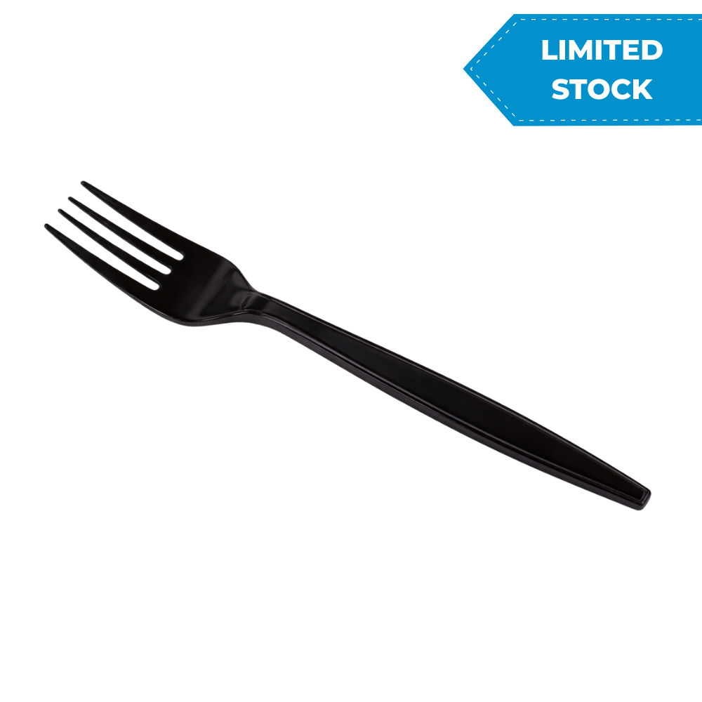 Heavy Weight Black Forks (1000pcs/case)