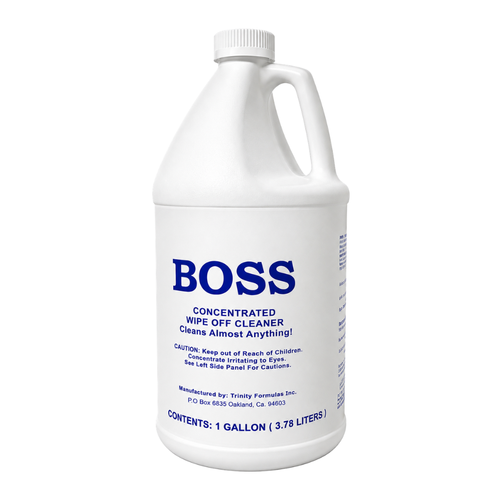 VL Boss Concentrated Wipe Off Cleaner (48 cases per pallet)