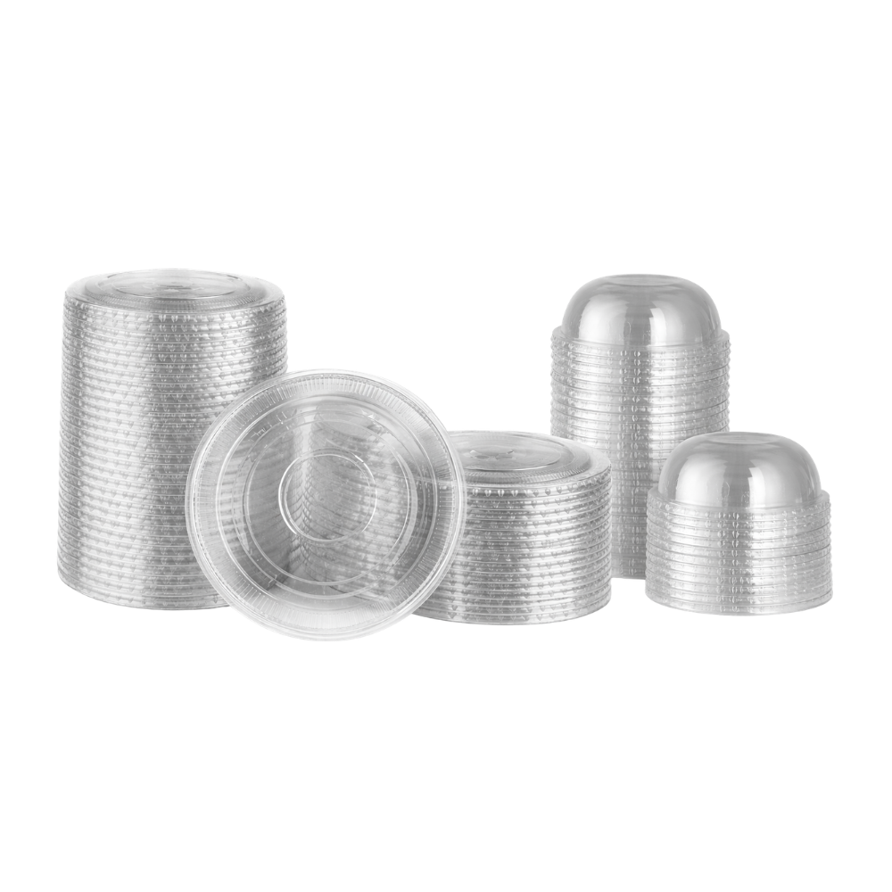 Clear PET Cold Cup Lids [Sold per Pallet]