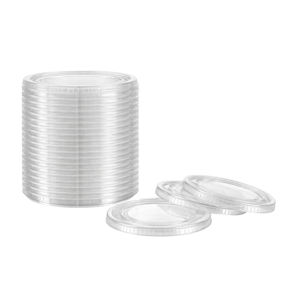 Clear Portion Cup Lid [Sold per Pallet]