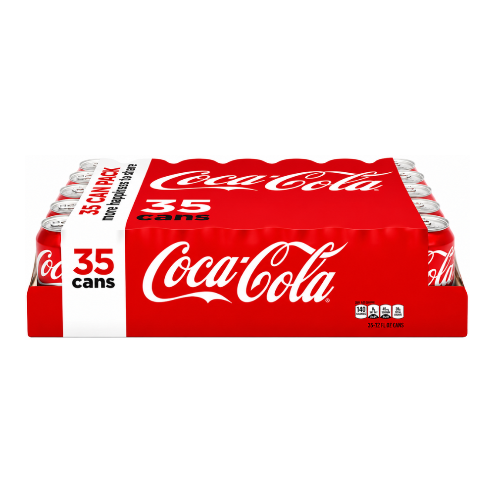 Coca-Cola Soda (12 fl oz x 35 cans/pack)