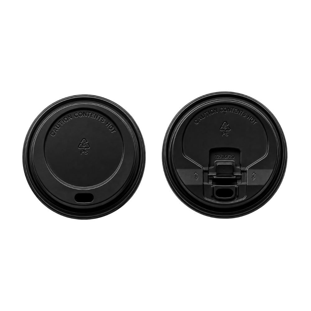 Single Wall Hot Paper Cup Lids [Sold per Pallet]