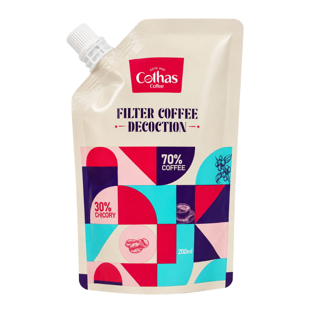 Cothas Filter Decoction Coffee (100x200ml packs/case)