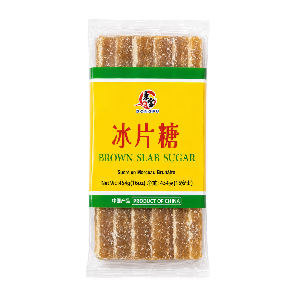 Dongfu Brown Slab Sugar (50x14oz pack/case)