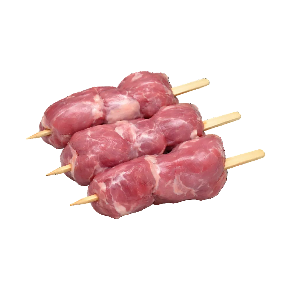 Fresh Halal Lamb Kebobs (12x1pack with 2 kebobs/case)