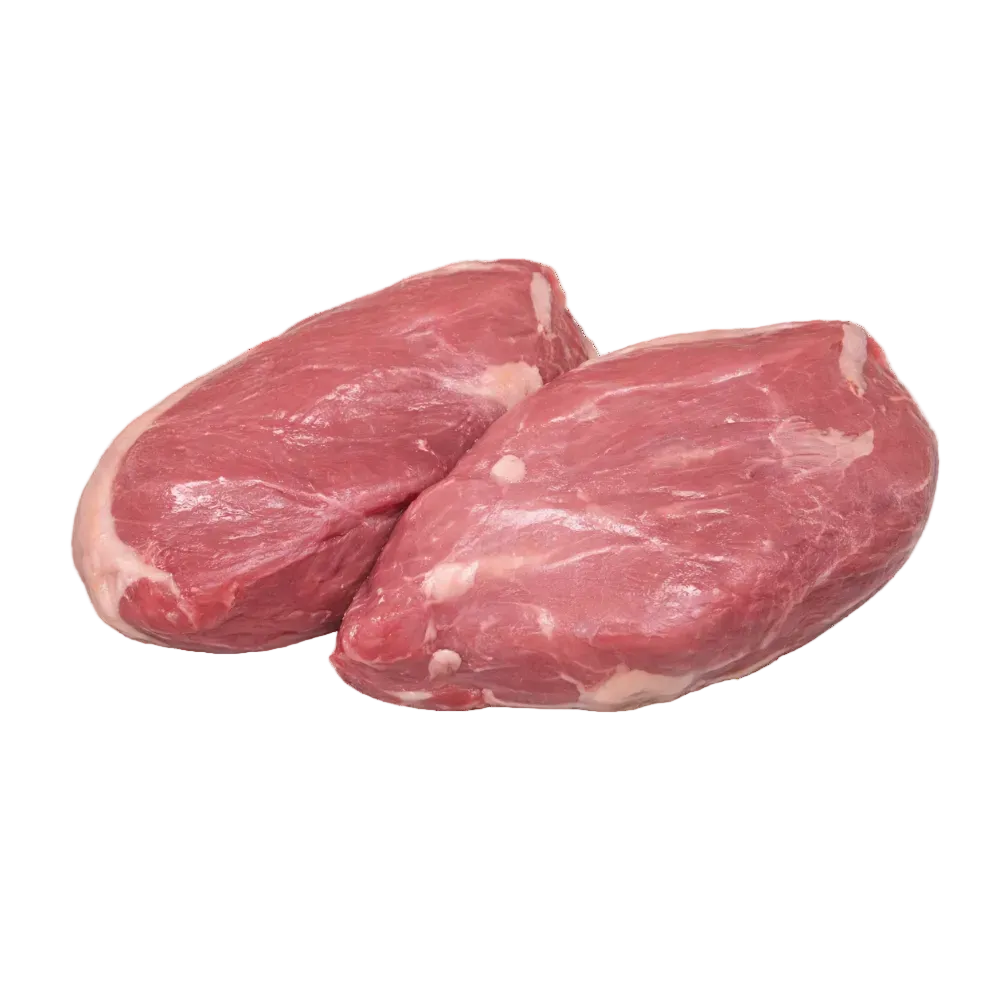 Fresh Halal Lamb Sirloin Steaks (6x1 pack with 2pcs lamb steak/case)