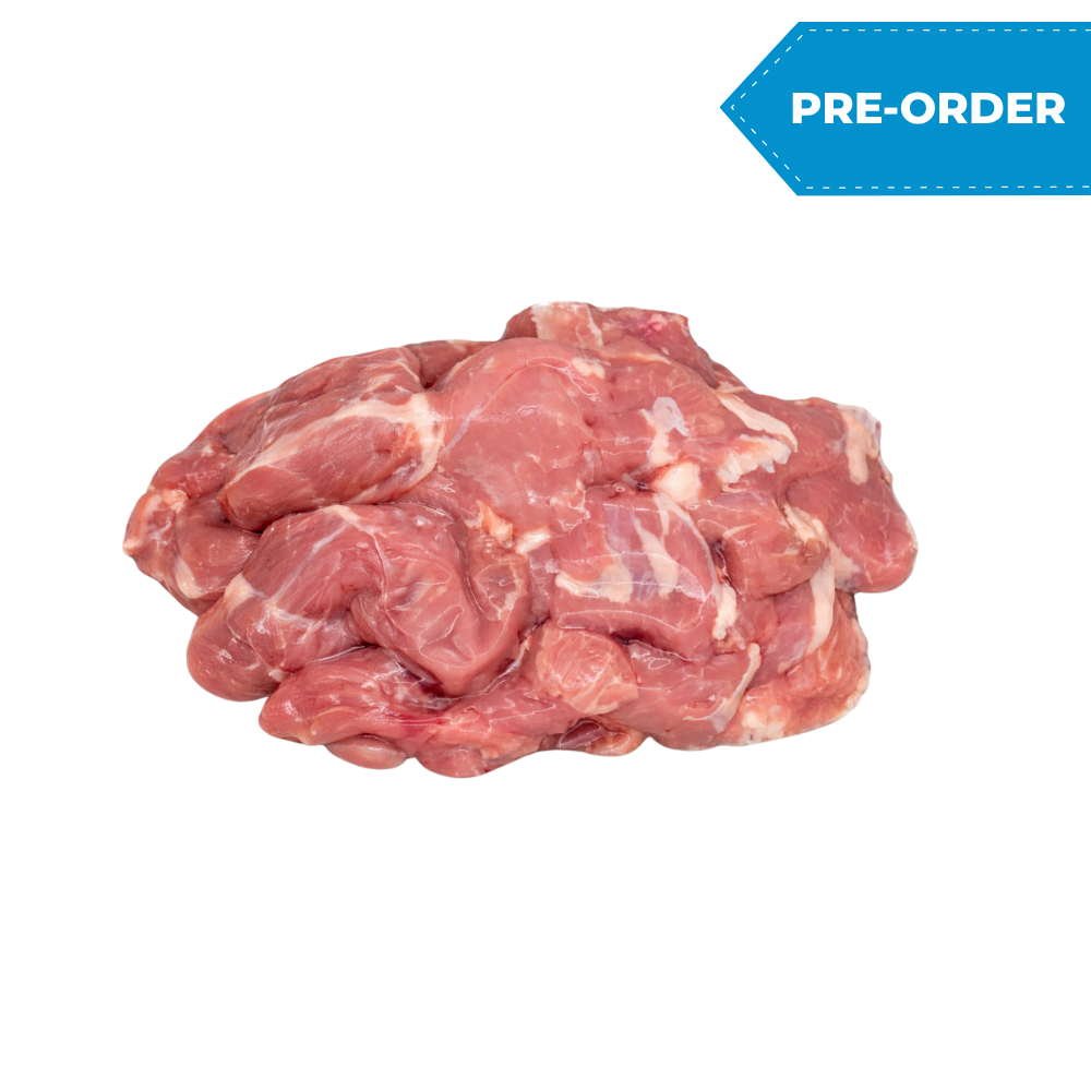 Fresh Halal Boneless Lamb Stew Meat (6packs/case)