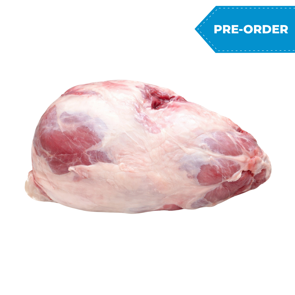 Fresh Halal Lamb Bone-In Leg (4x1pack with 1 kebobs/case)