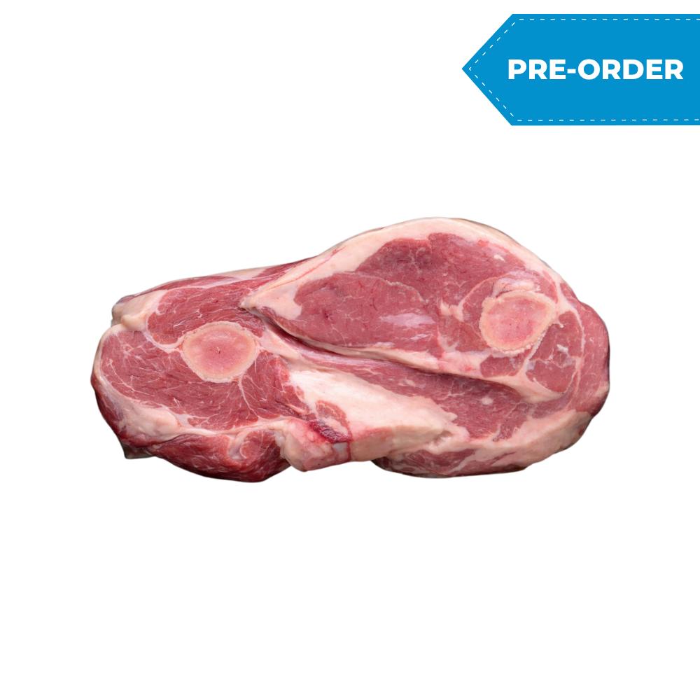 Fresh Halal Lamb Shoulder Chops (12x1pack with 1pc lamb/case)