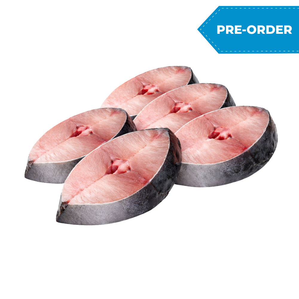 Fresh King Fish - Cut Pieces (50 lb)