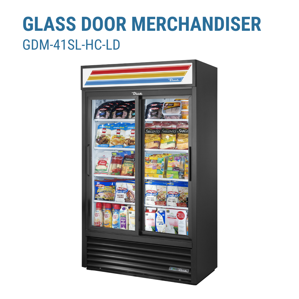 True Slim Line Refrigerated Merchandiser #GDM-41SL-HC-LD