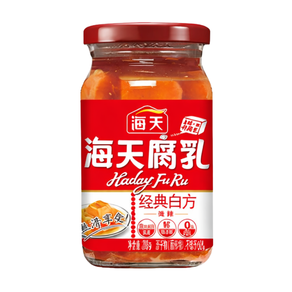 Haday Classic Hot White Bean Curd (36x288g bottles/case)