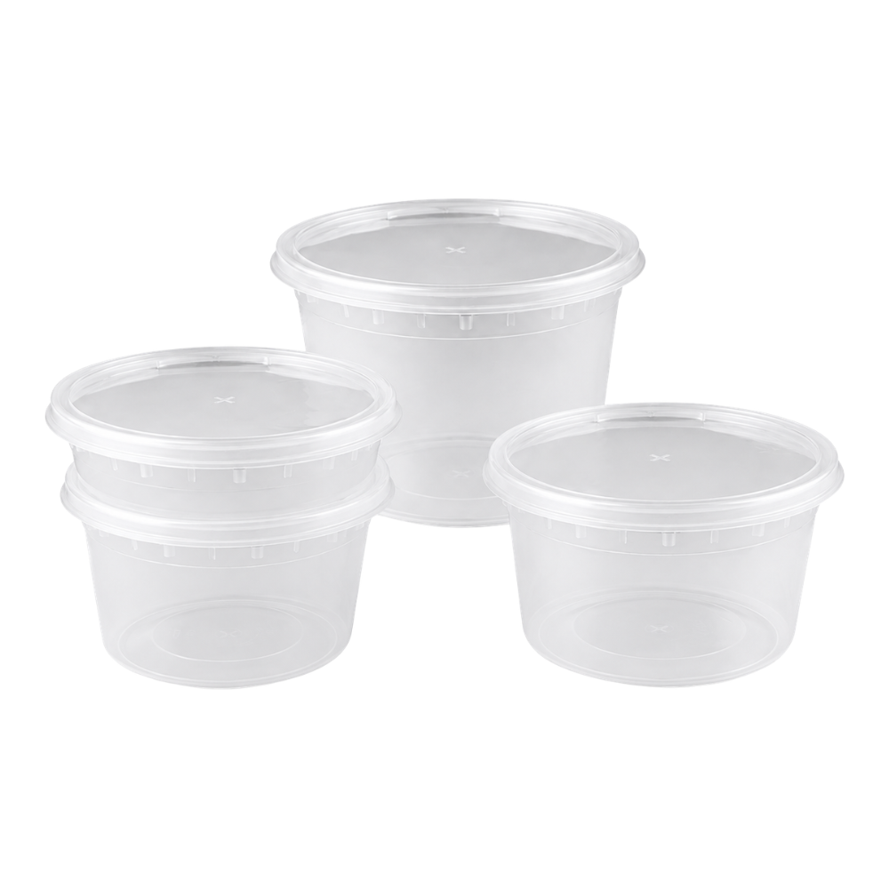Heavy Duty Deli Containers with Lids