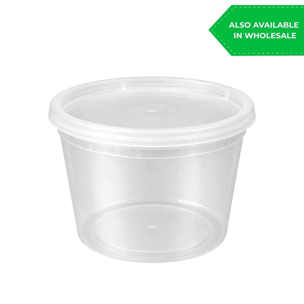 Heavy Duty Deli Containers with Lids