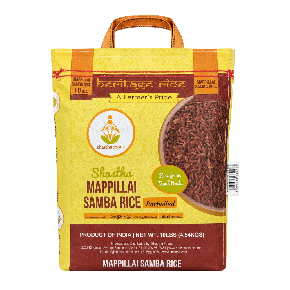 Heritage Rice - Mappilai Samba Rice (4x10lb packs/case)