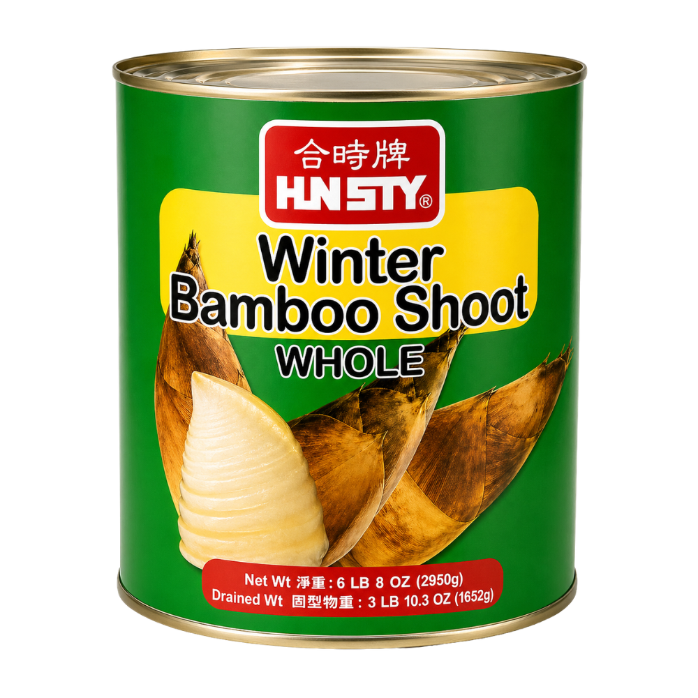 Hunsty Winter Bamboo Shoots (6x6lb tin/case)