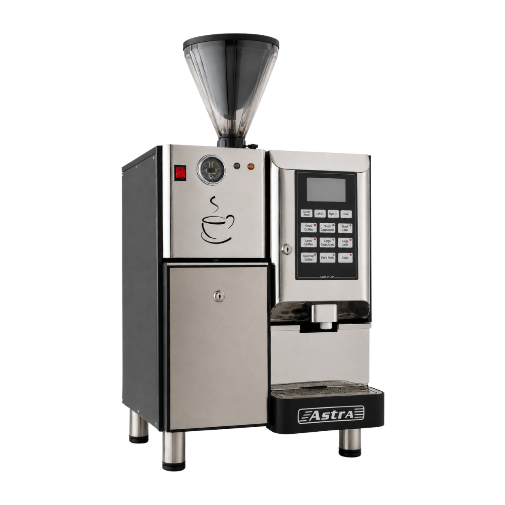 Astra Super Automatic Espresso Machine, 1-Step 220V