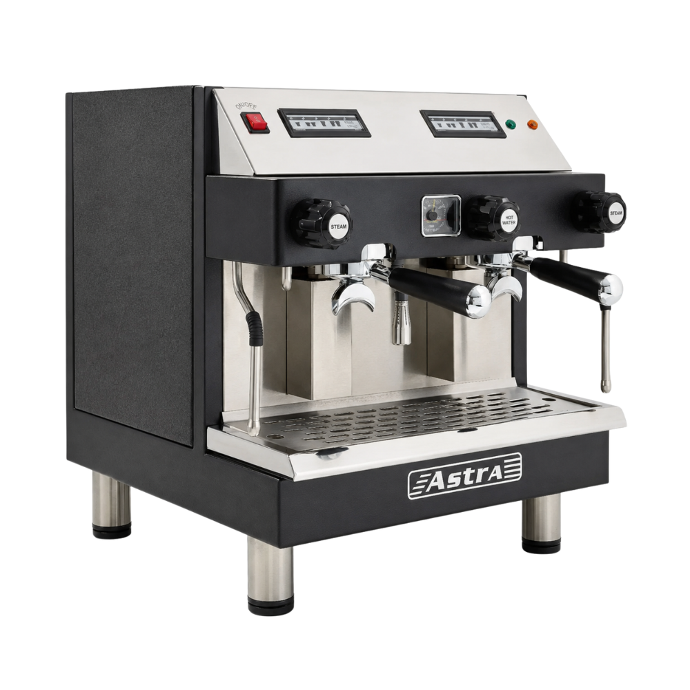 Astra MEGA II Automatic Espresso Machine, Compact 220V