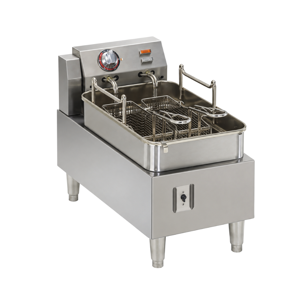 Star-Max® 515F Electric Countertop Fryer – 15 lb Oil Capacity, Pot/Twin Baskets – 208/240V, 1PH