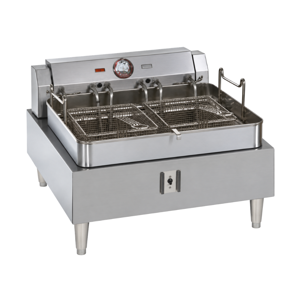 Star-Max® 530TF Electric Countertop Fryer – 30 lb Oil Capacity – Twin Pots/1PH Basket – 208/240V, 1PH