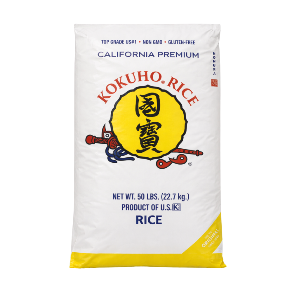 Kokuho Calrose Rice (50lb/sack)