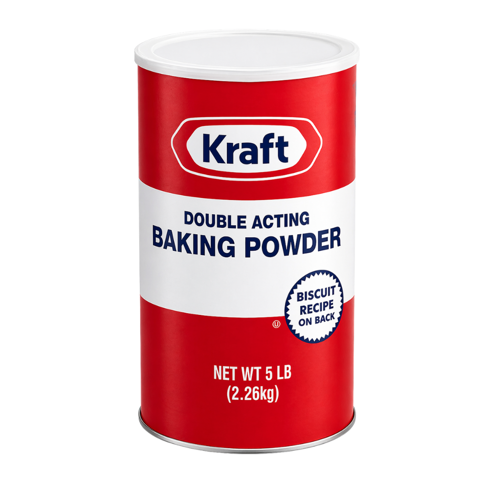 Kraft Baking Powder (6x5lb canisters/case)