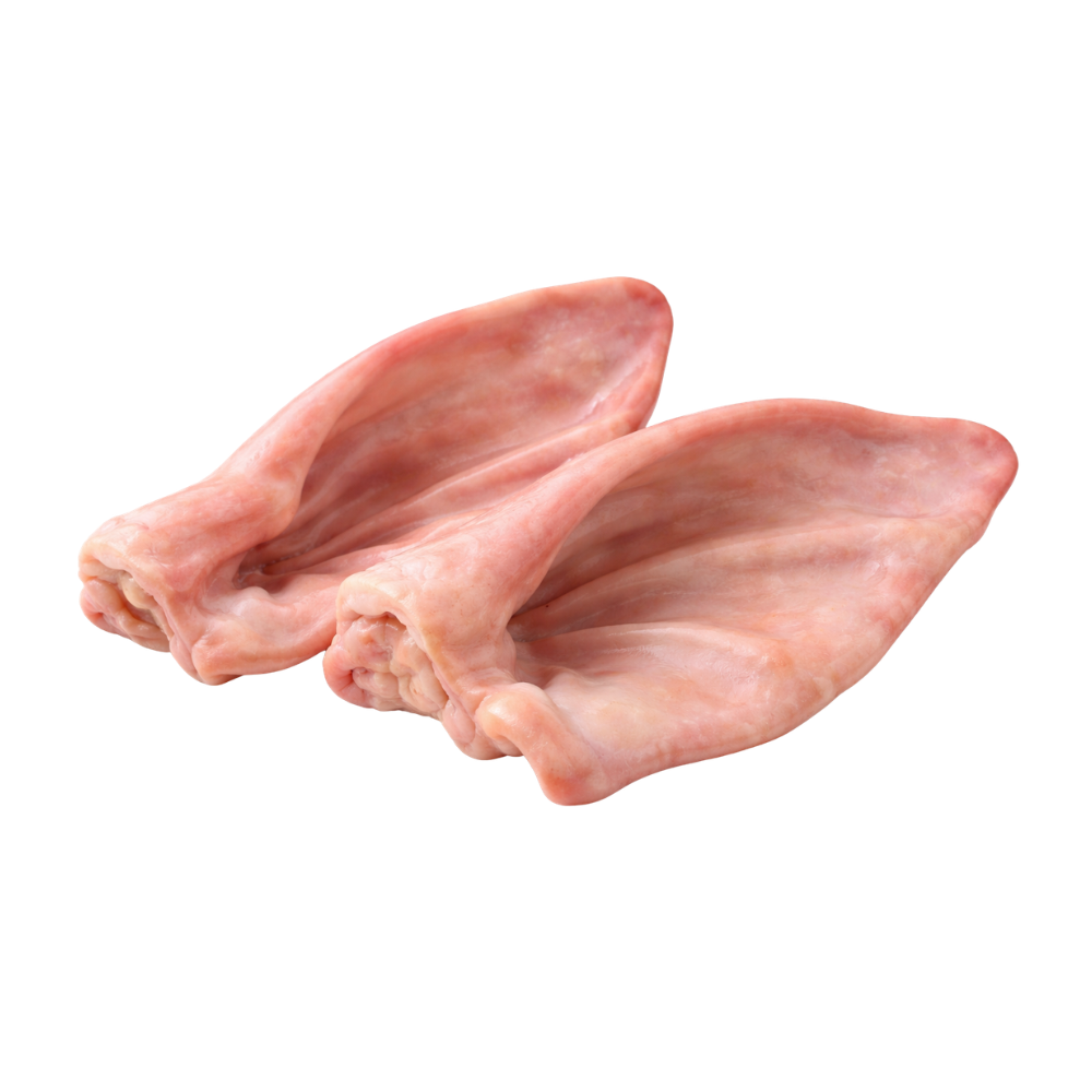 Maple Leaf Pork Ear - Frozen (10kg/22.05lb/case)