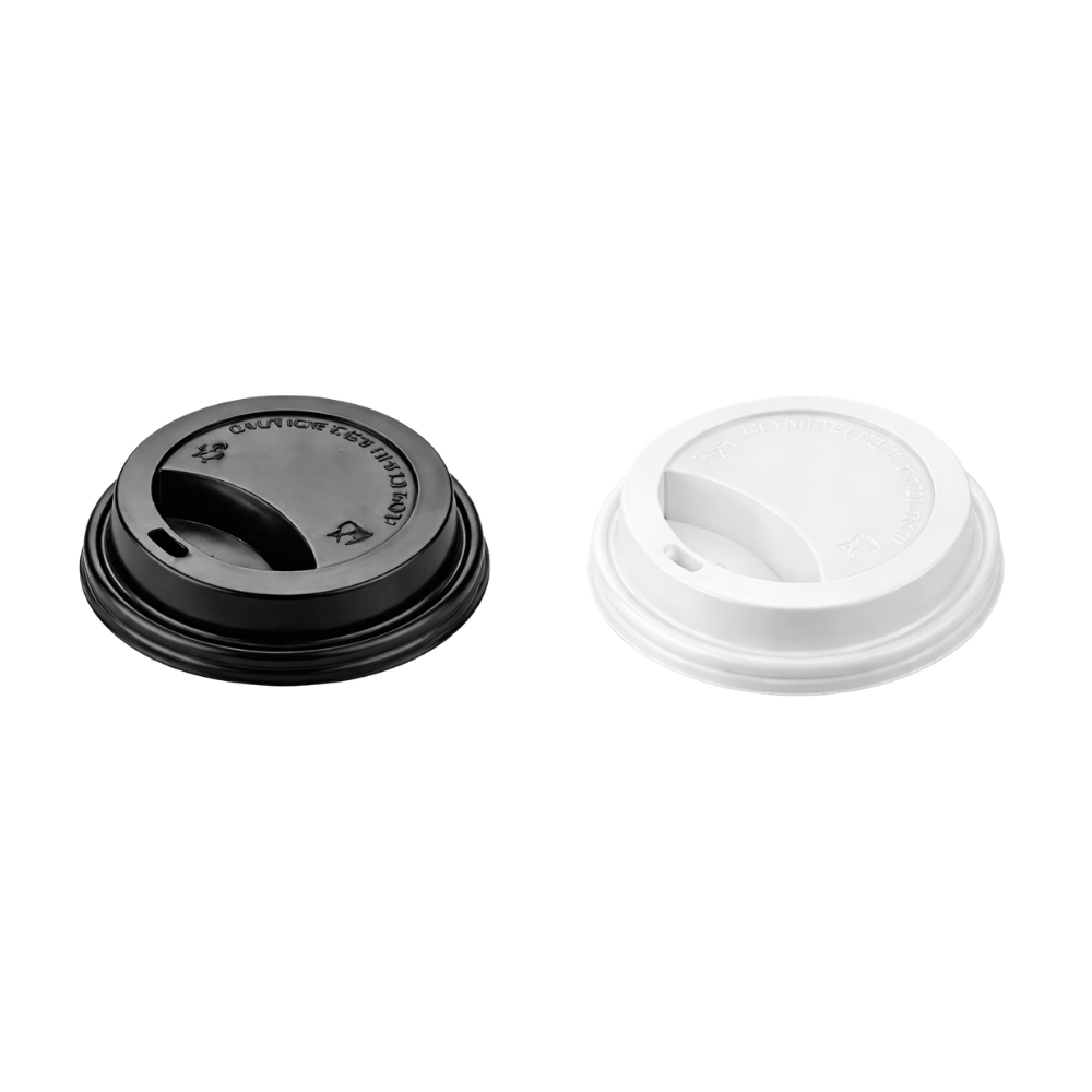 Plastic Lids for Hot Coffee Cups [Sold per Pallet]