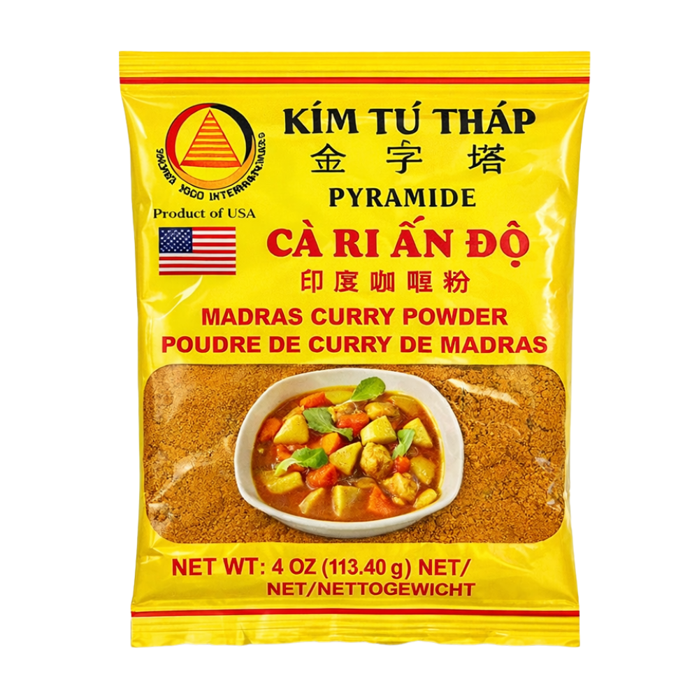 Pyramide Madras Curry Powder (50x4oz pack/case)