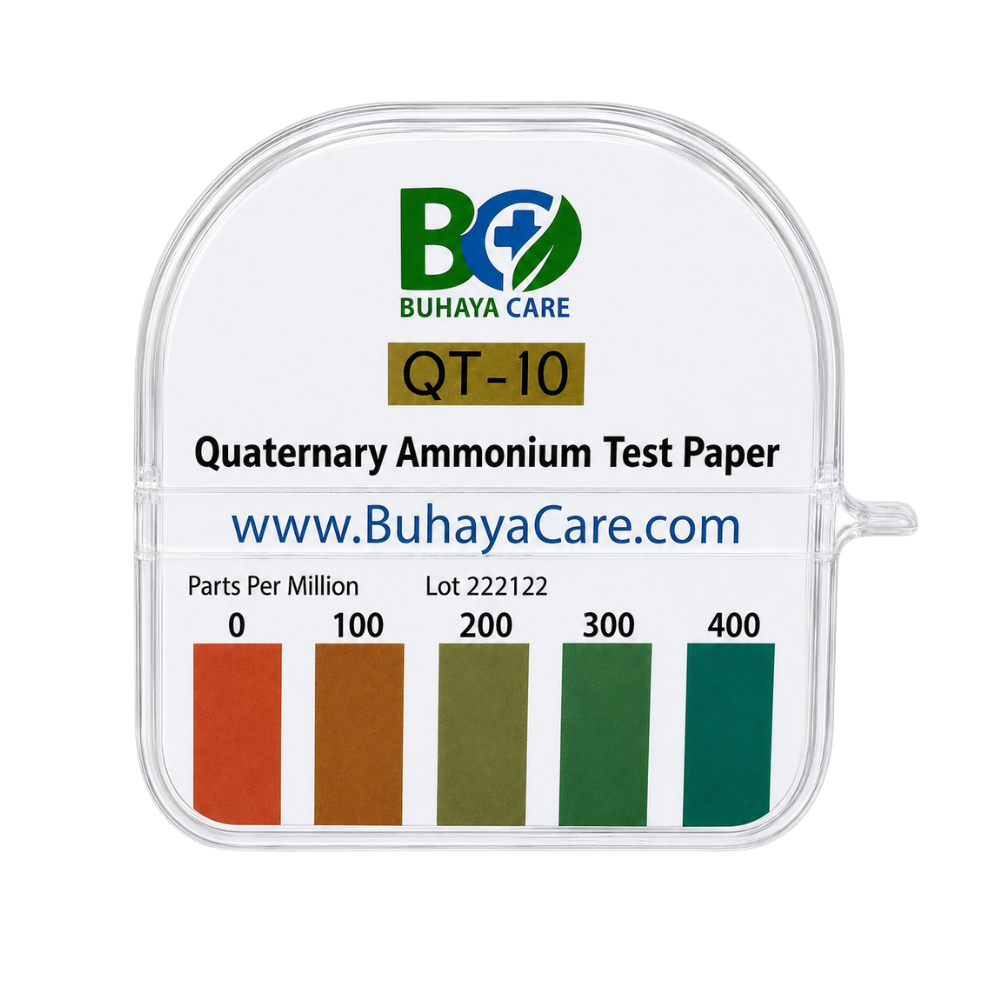 Quaternary Ammonium (QT-10) Sanitizer Test Paper/Kit/Strips