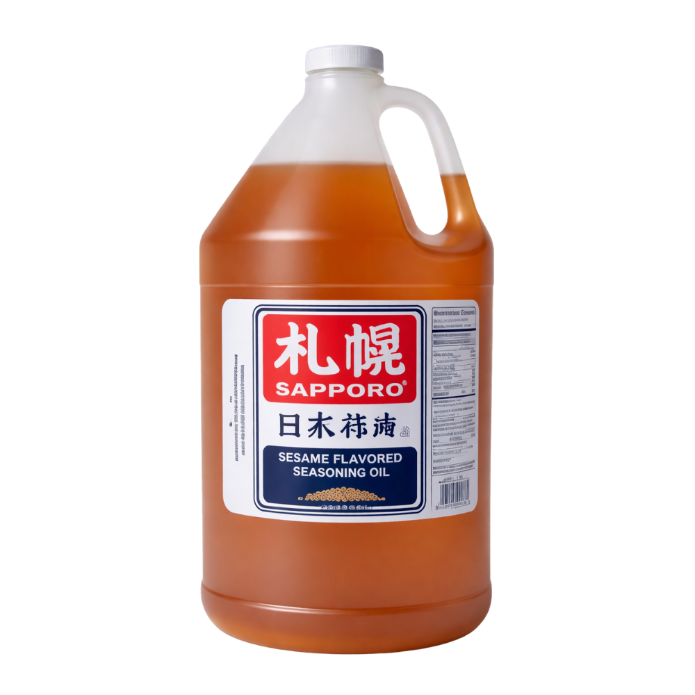 Sapporo Sesame Flavored Oil (4x1gal bottles/case)