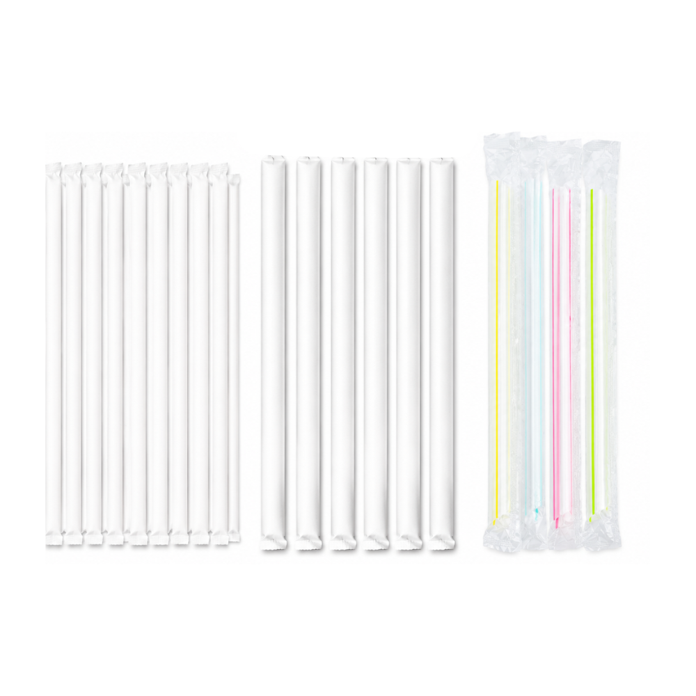 Individually Wrapped Drinking Straws