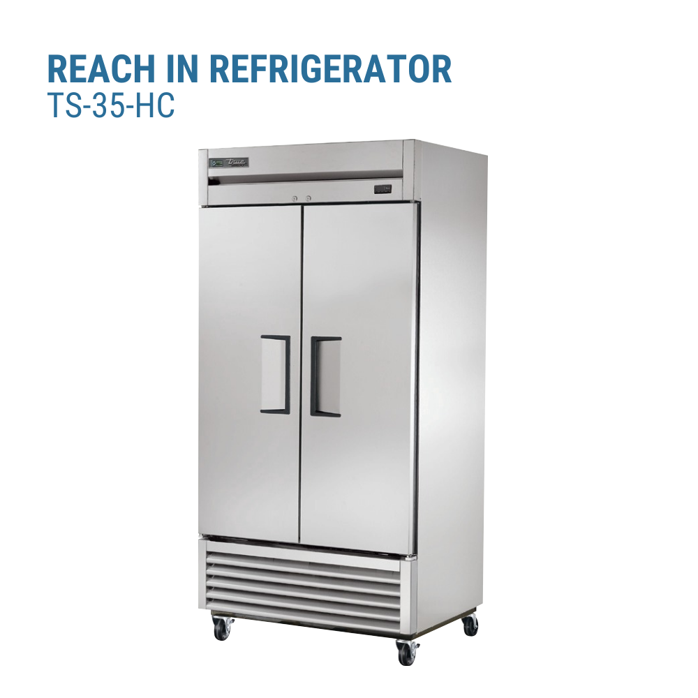 True Refrigeration Refrigerator Reach-in Two-section #TS-35-HC