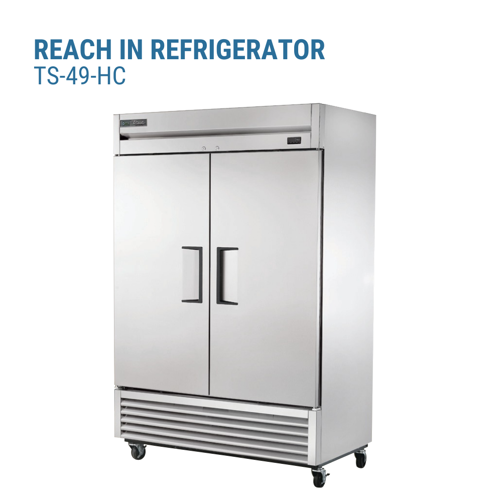 True Refrigeration Refrigerator Reach-in Two-section #TS-49-HC