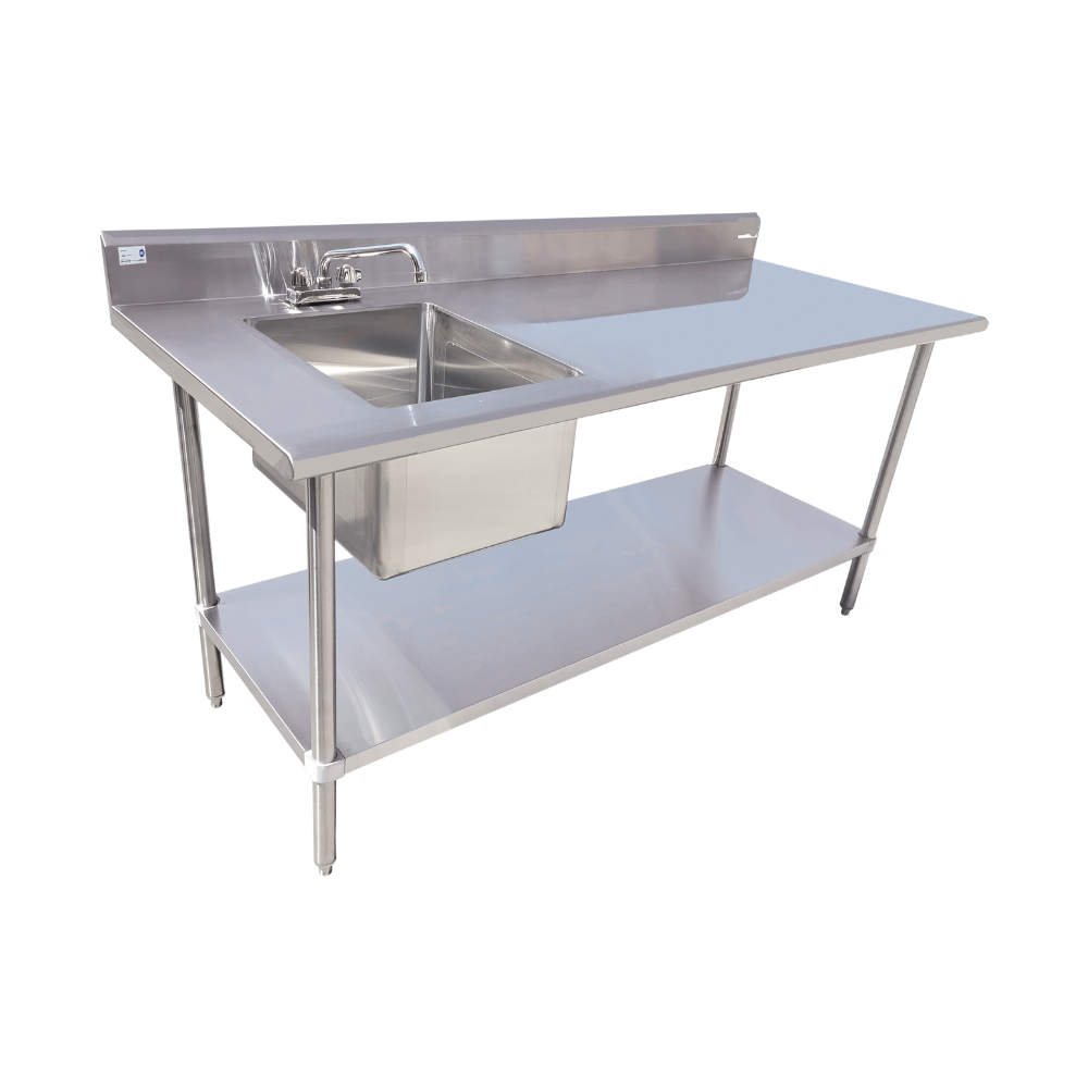 ServWare Work Table with Sink
