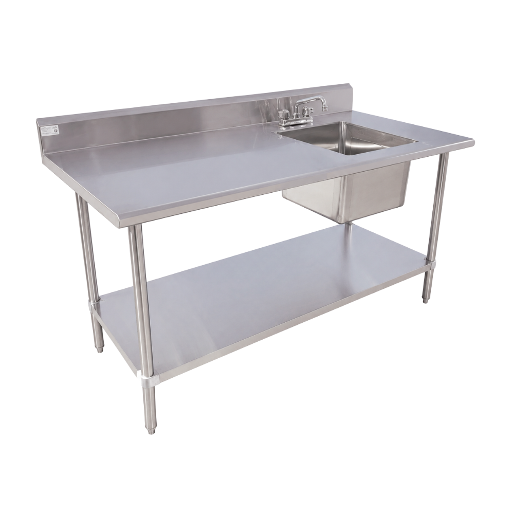 ServWare Work Table with Sink