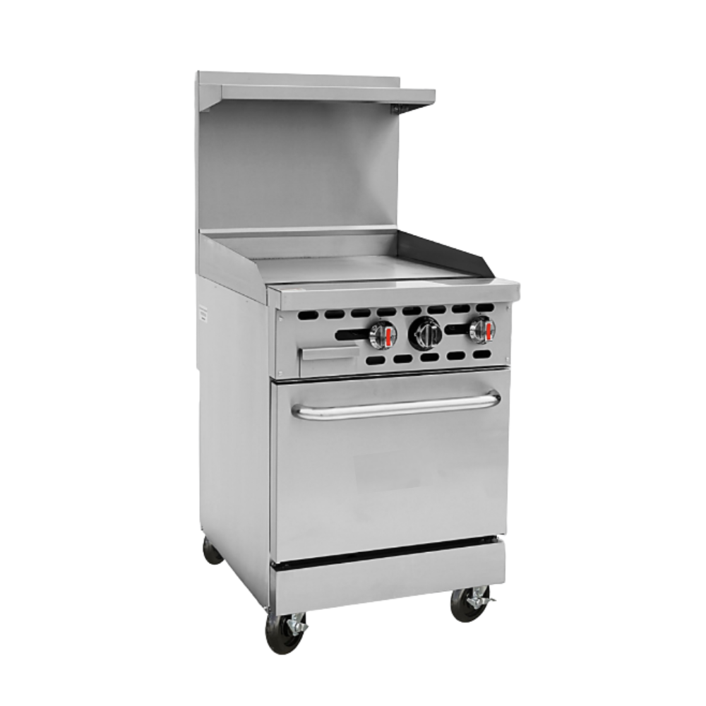 ServWare Gas Griddle with Oven