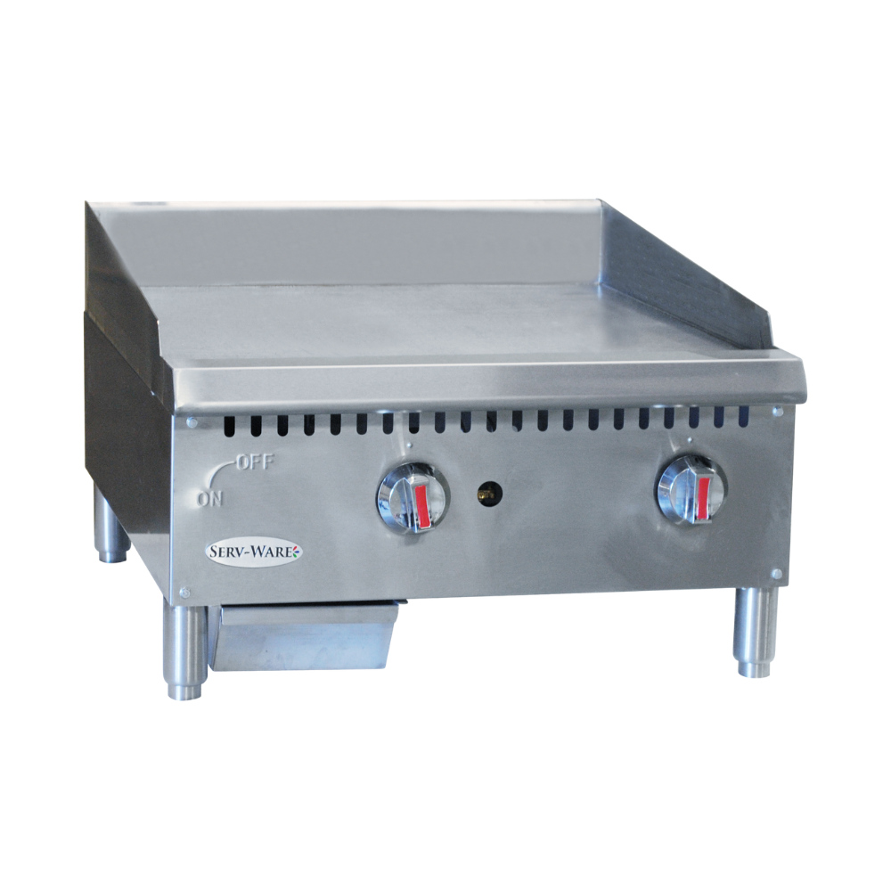 ServWare Thermostatic Gas Griddle