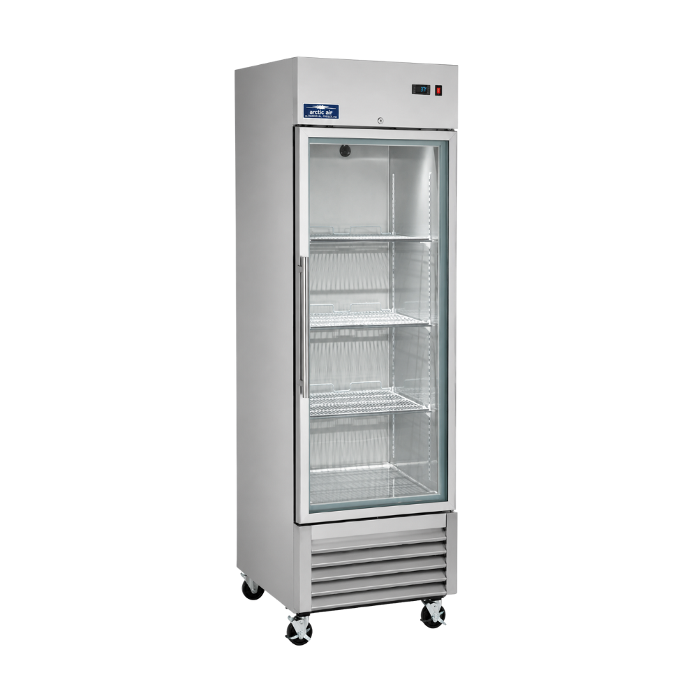 Arctic Reach In Refrigerator (Glass Door)