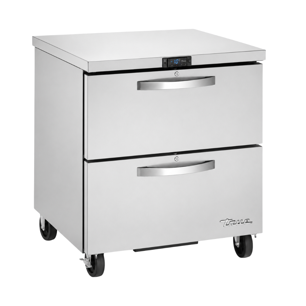True Drawered Freezer with Hydrocarbon Refrigerant