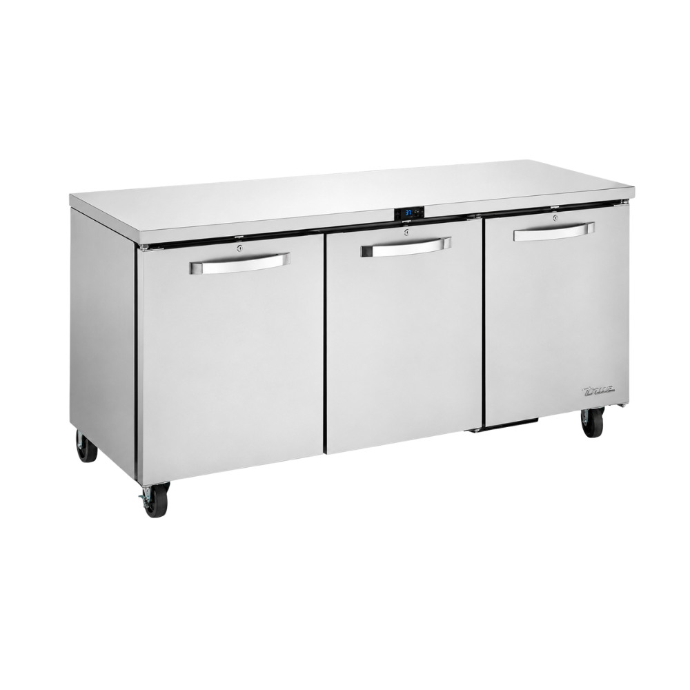 True Undercounters - Solid Door Refrigerator with Hydrocarbon Refrigerant