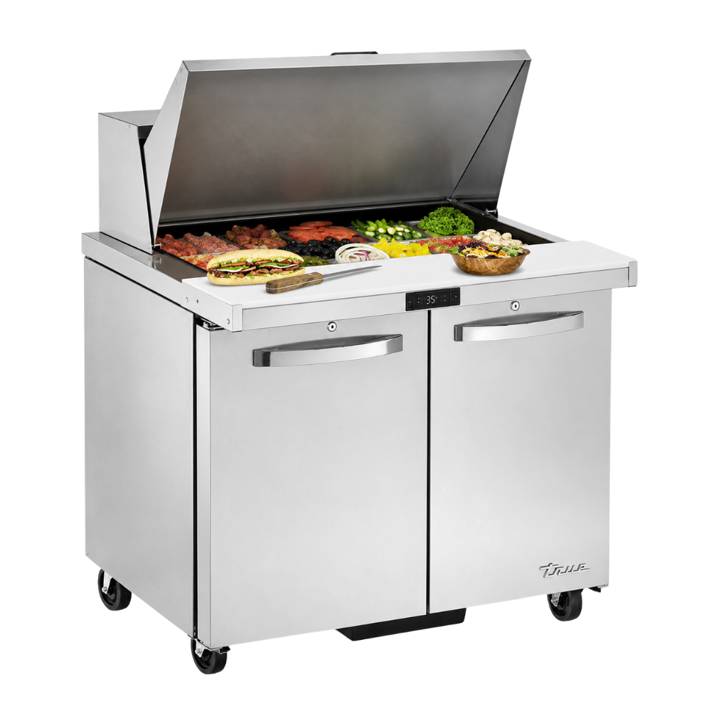 True Food Prep Tables (Mega Top Solid Door)
