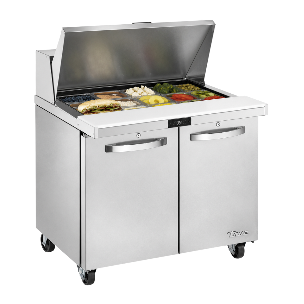 True Food Prep Tables (Mega Top Solid Door)