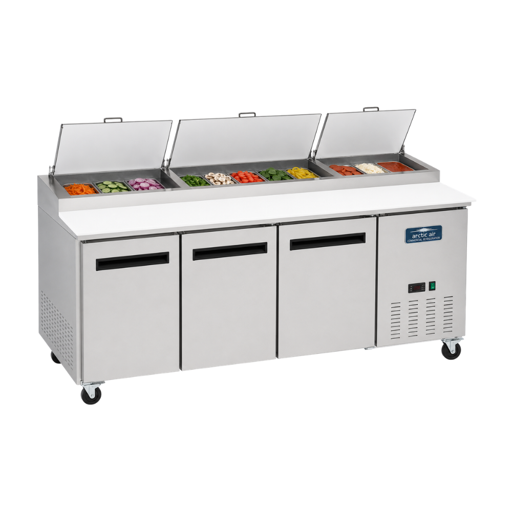 Arctic Pizza Prep Tables