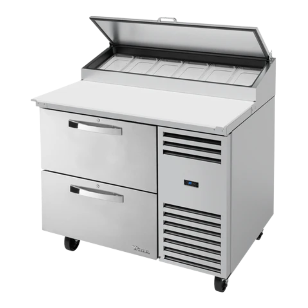 True Food Prep Tables (Solid Drawer)